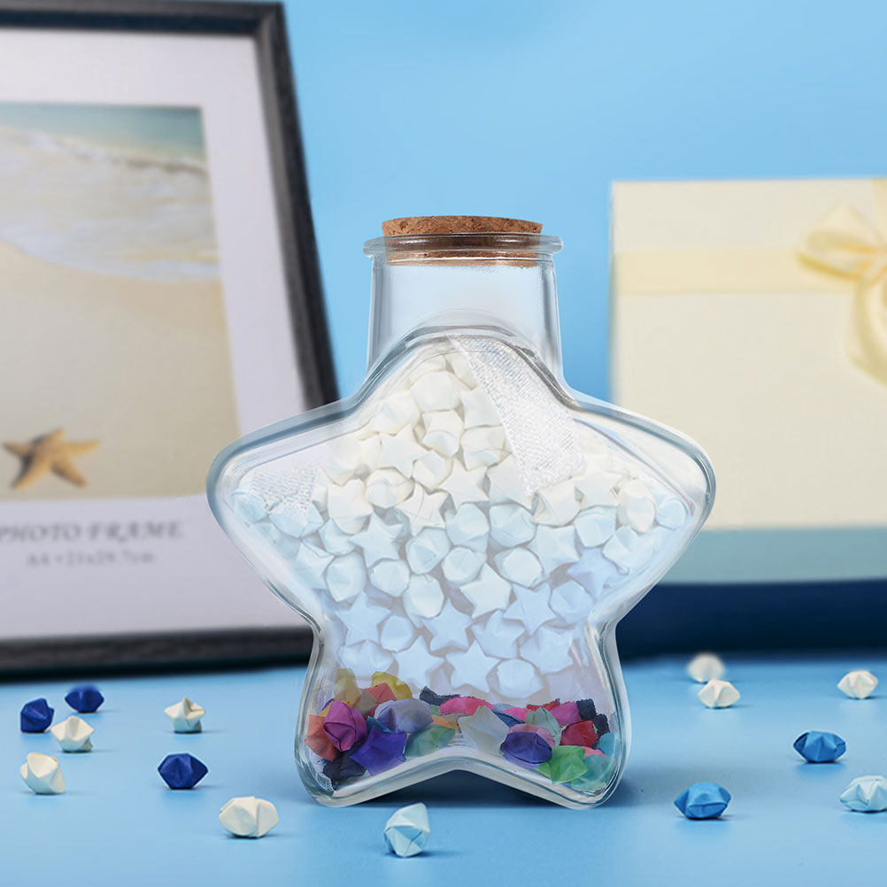 Bottle Stopper Set - 1Set Transparent Drift Bottle Plastic Wishing