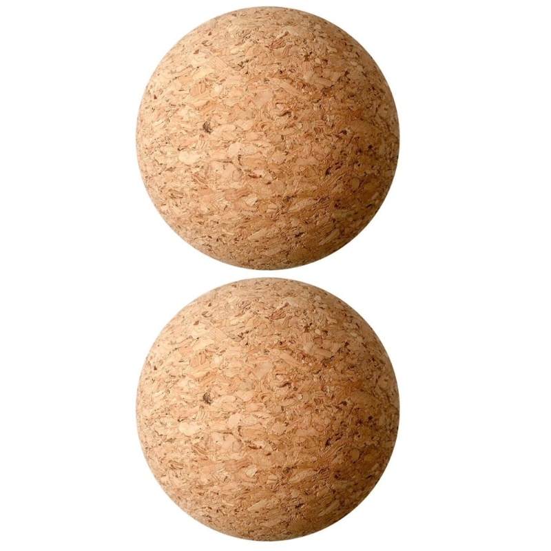 Set of 2 2.4 Inch Cork Ball St - Bottle Stopper Set ulasan dan harga