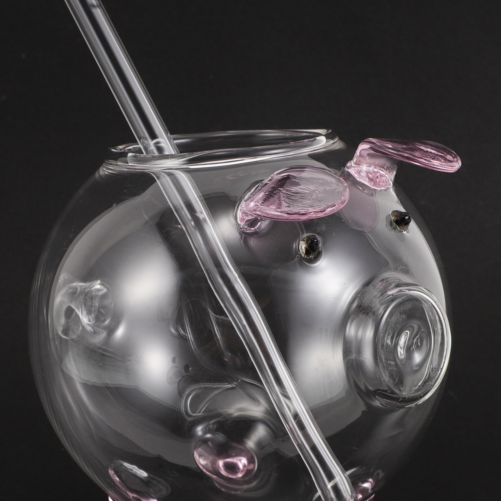 Creative Pig Shaped Glass Cock - Wine In Beer Glass ulasan dan harga