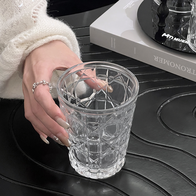 2pcs 310ml Vintage Diamond Pat - Wine To Beer To Liquor ulasan dan harga