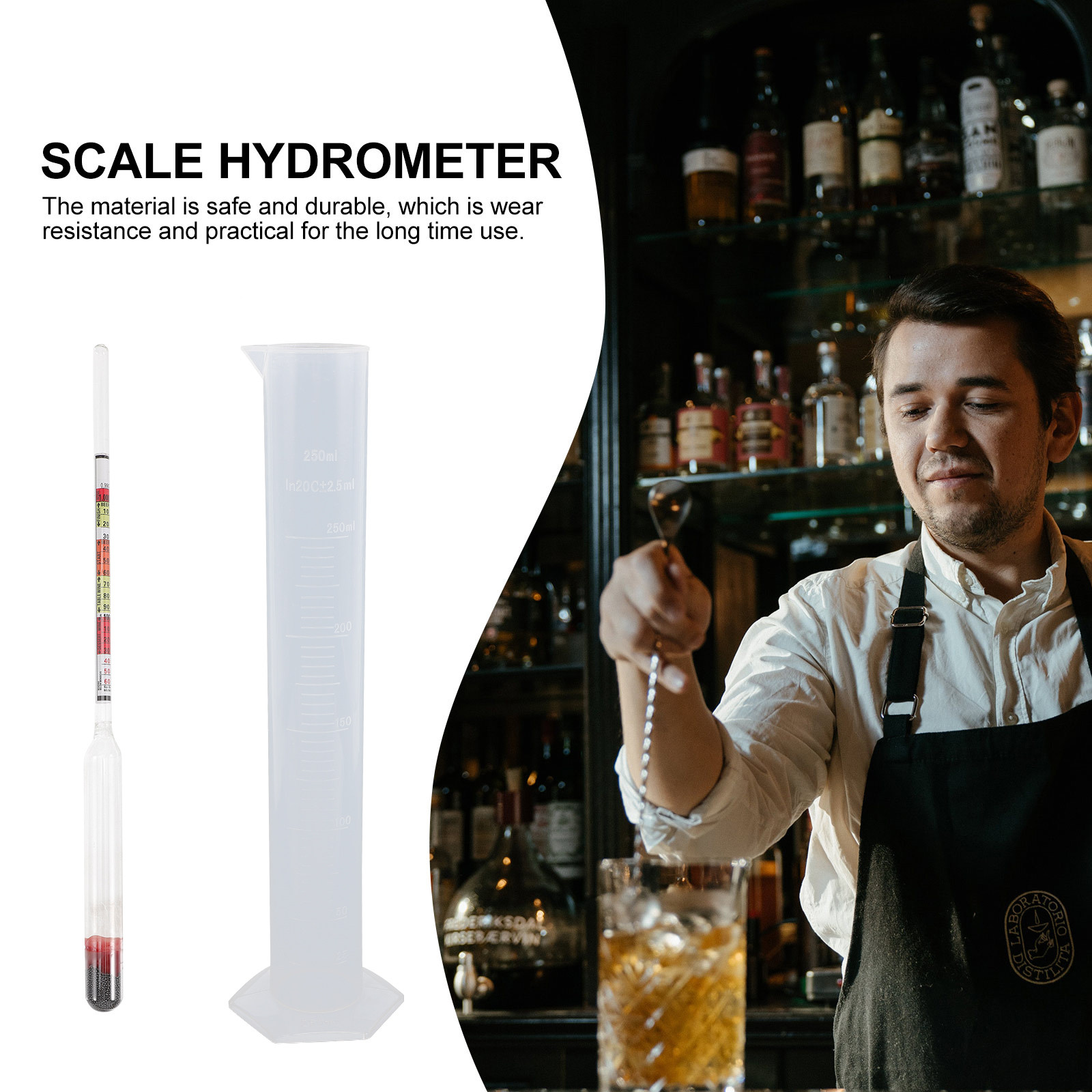 1Set Hydrometer Kit Triple Sca - Wine To Beer To Liquor ulasan dan harga