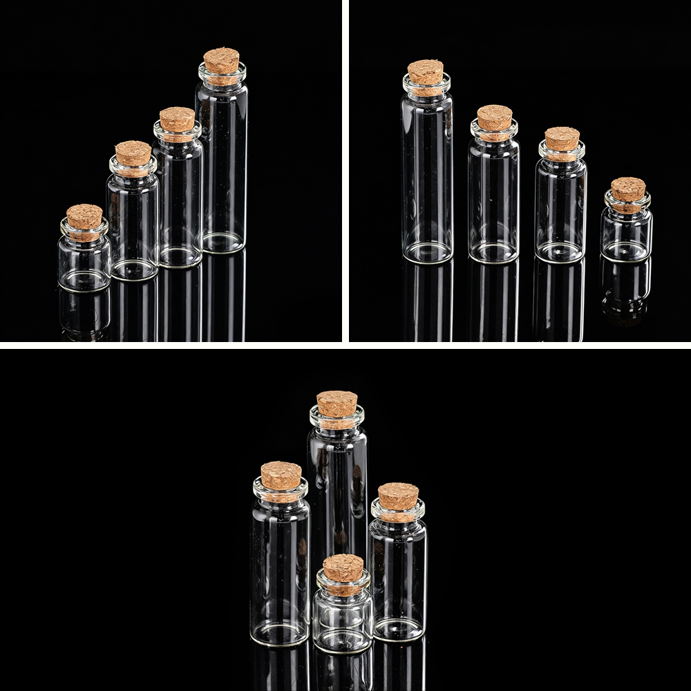 Glass Cork Stopper Bottle Set  - Bottle Stopper Set ulasan dan harga