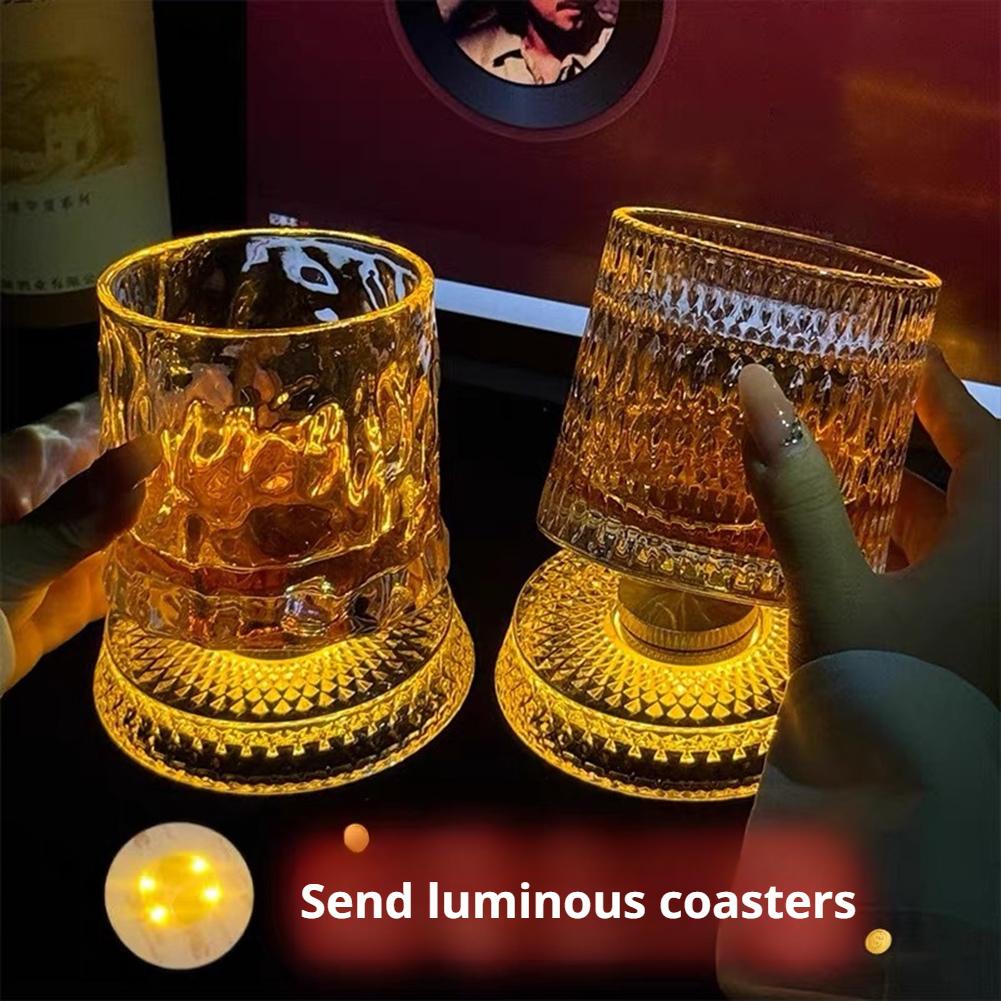 Rotating Whiskey Glass Creativ - Wine In Beer Glass ulasan dan harga