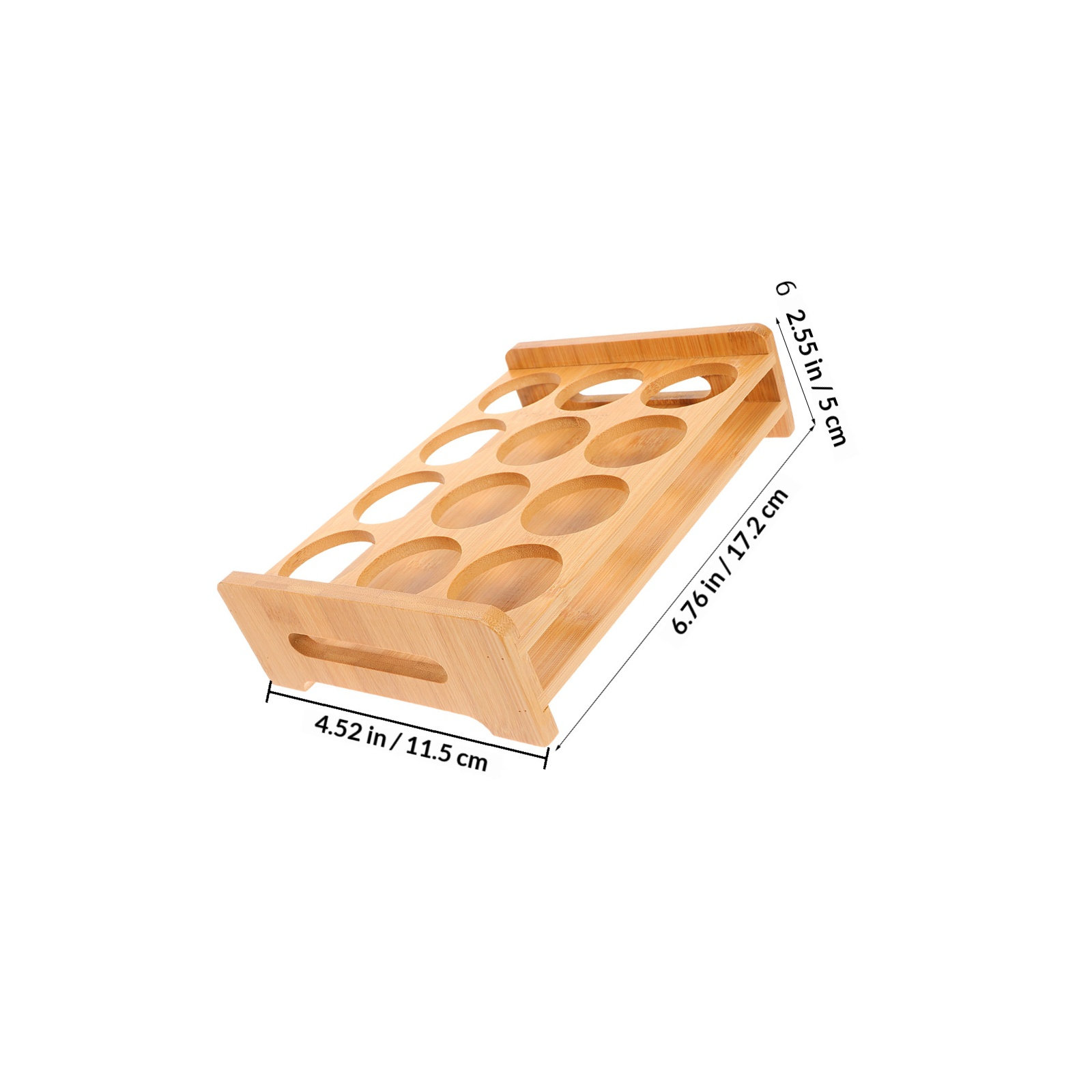 Bamboo Shot Glasses Holder Dis - Wine In Beer Glass ulasan dan harga