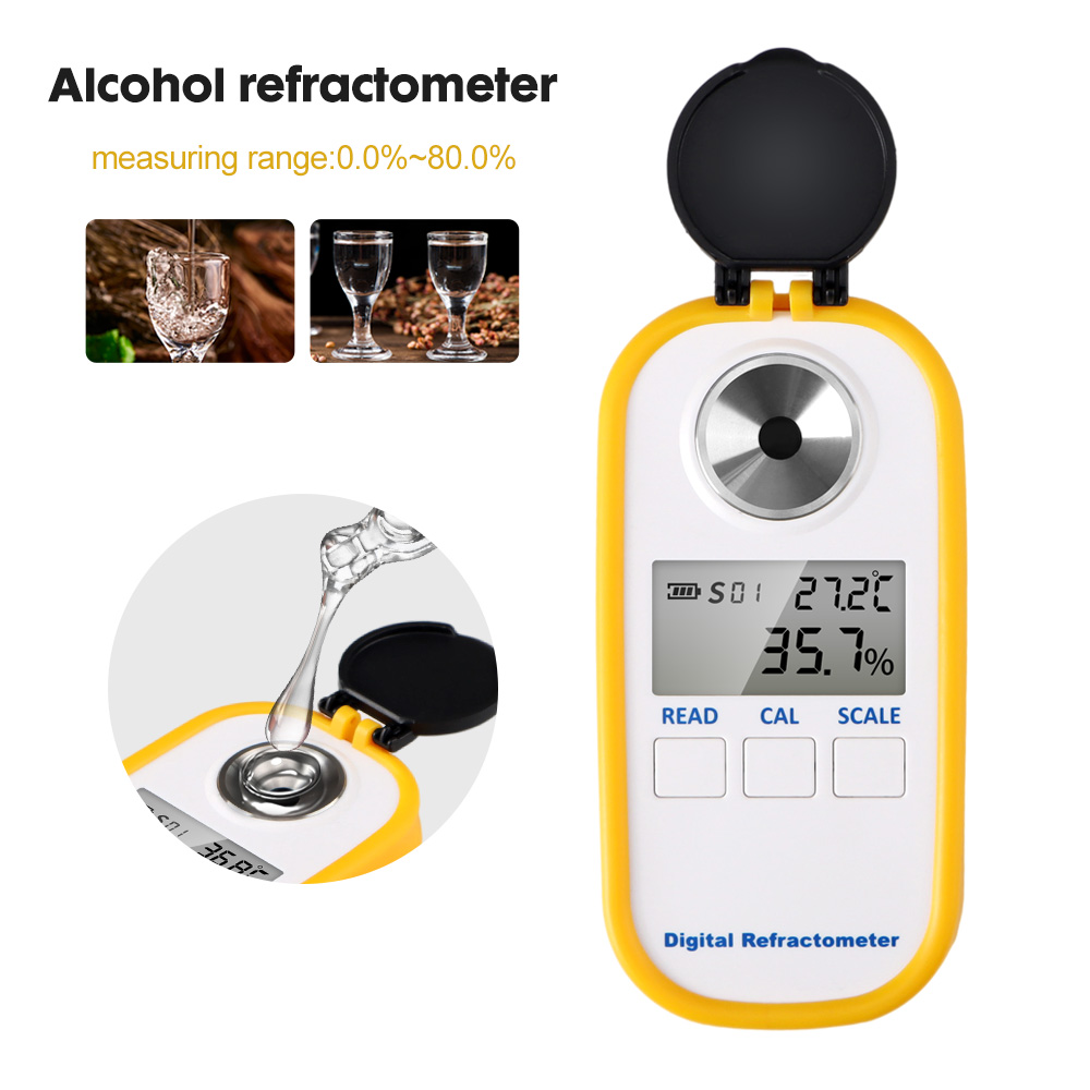 Digital Alcohol Refractometer  - Wine To Beer To Liquor ulasan dan harga