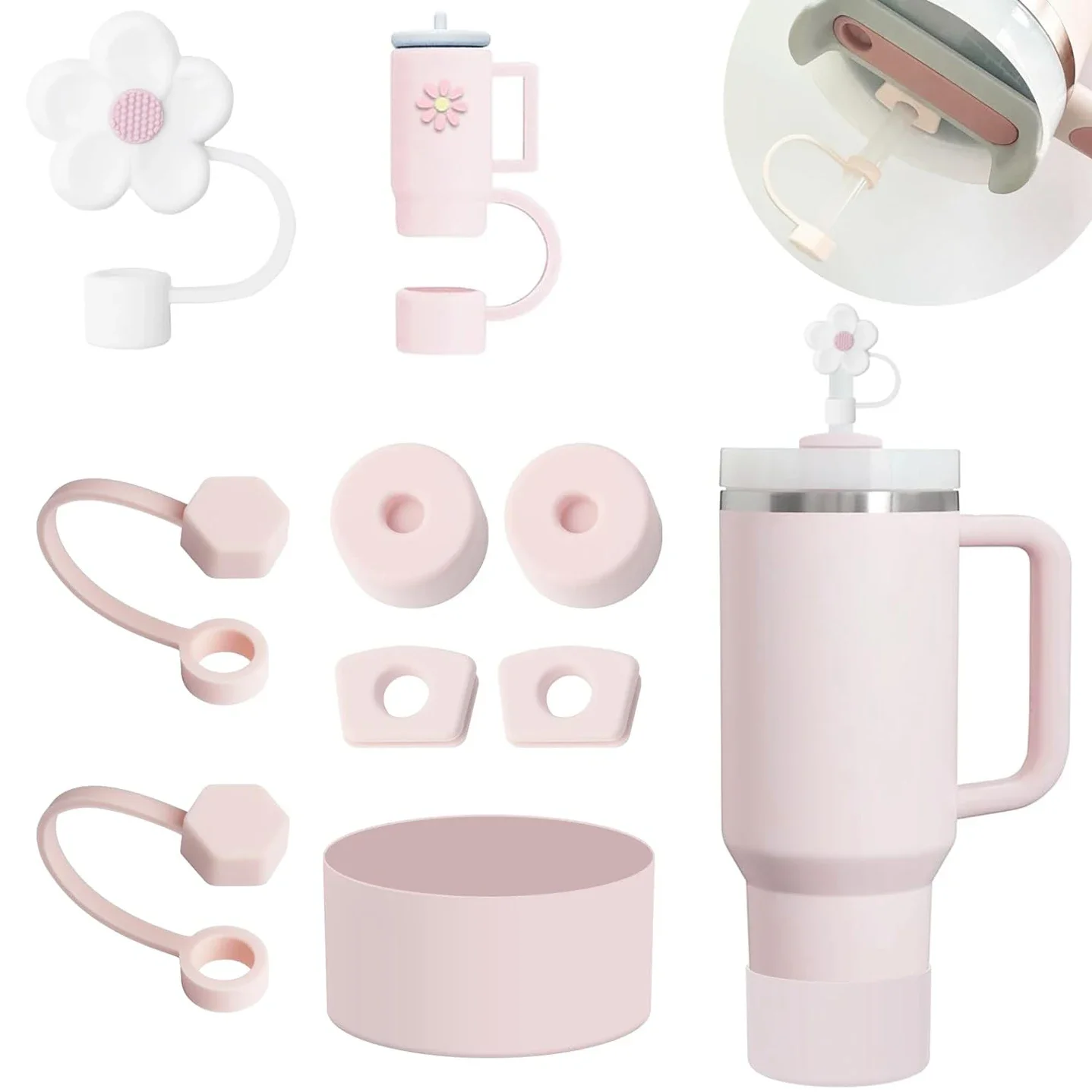 9pcs Spill Proof Stopper Set f - Bottle Stopper Set ulasan dan harga