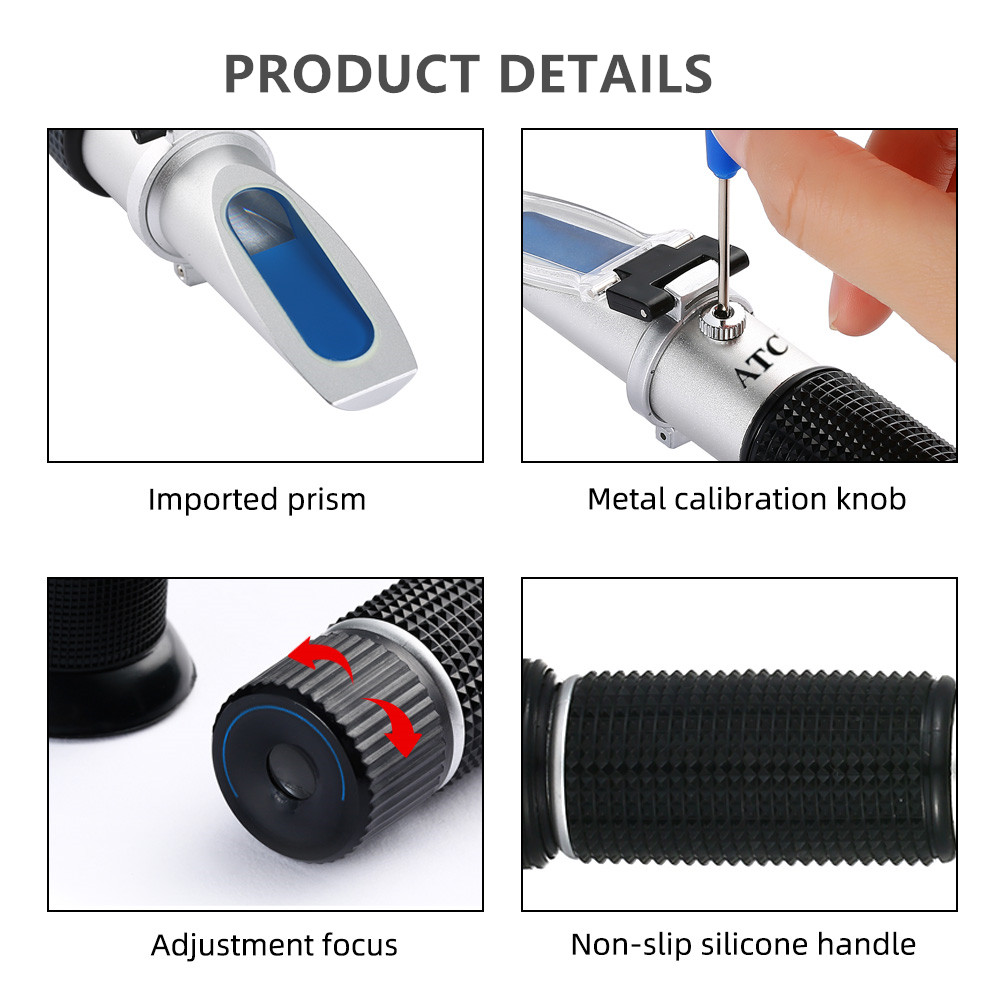 Refractometer 0-32% Brix Beer  - Wine To Beer To Liquor ulasan dan harga