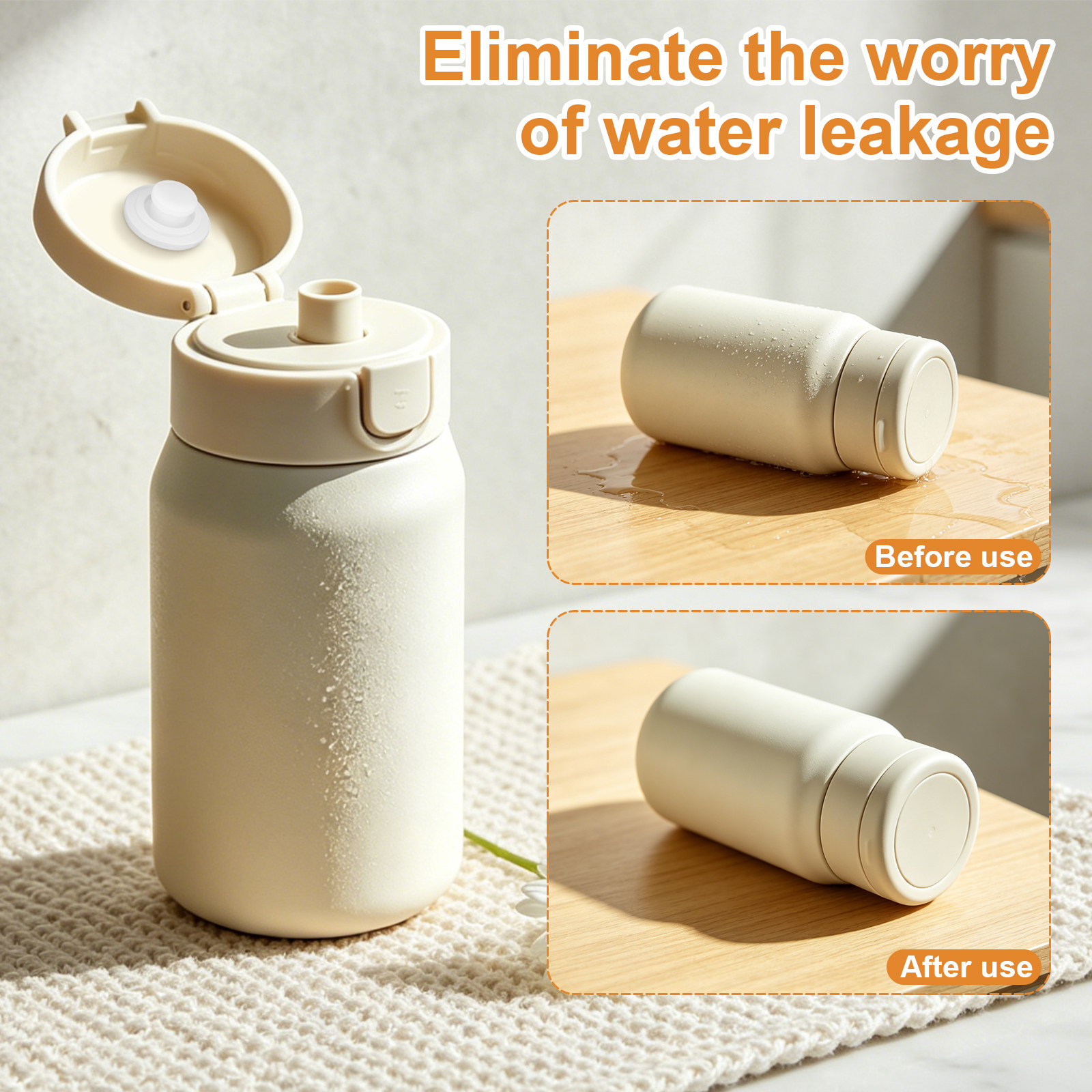 4Pcs Silicone Water Bottle Sto - Bottle Stopper Set ulasan dan harga