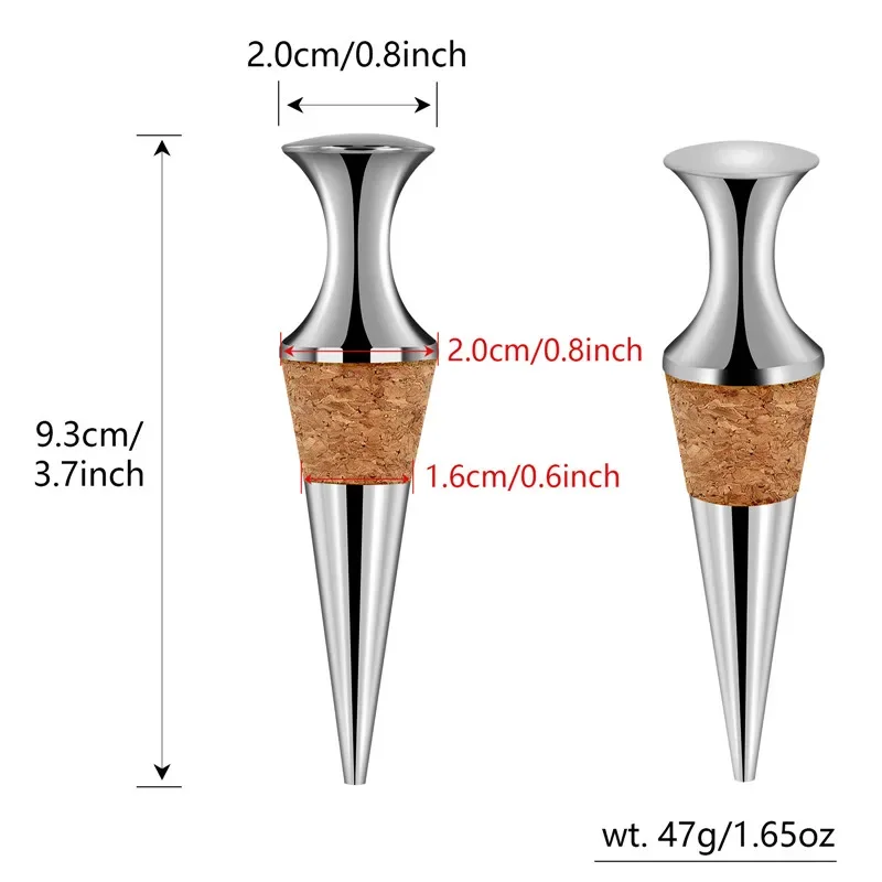 Portable 2pcs/set Bottle Stopp - Bottle Stopper Set ulasan dan harga