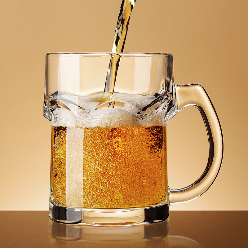 Household beer mug with handle - Wine In Beer Glass ulasan dan harga
