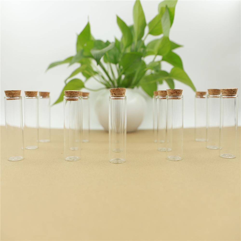 50pcs/lot Glass Bottle 22*80mm - Bottle Stopper Set ulasan dan harga