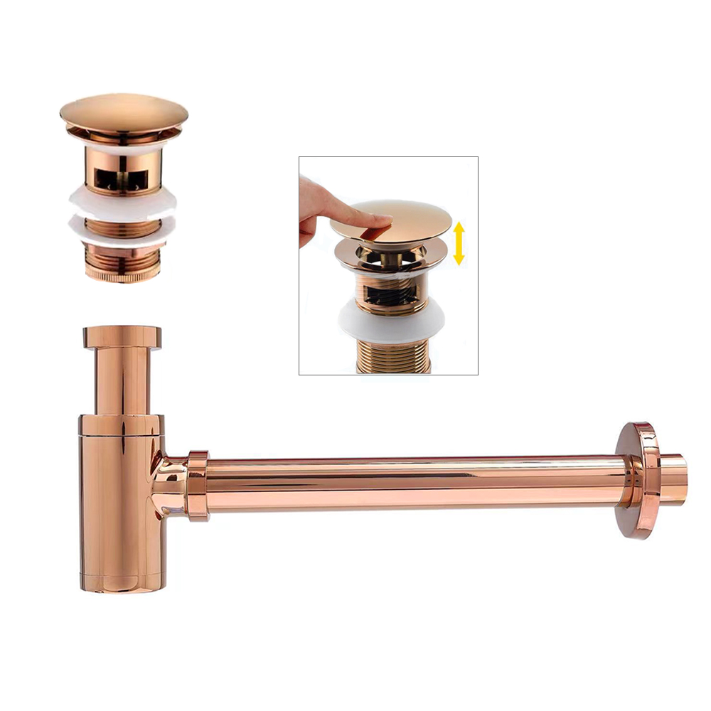 Rose Bathroom Siphon Drainer S - Bottle Stopper Set ulasan dan harga