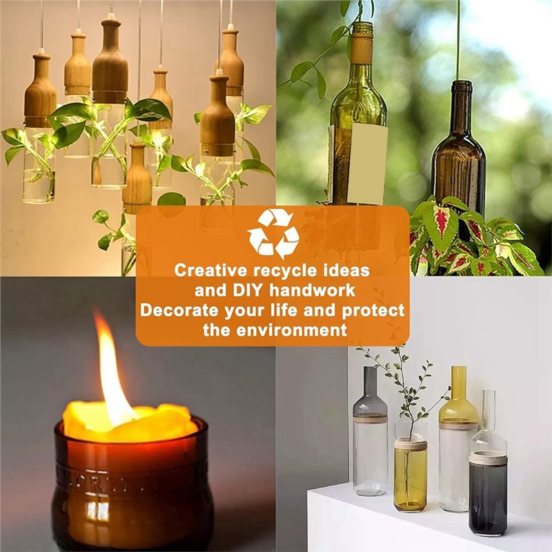 【NOW SAVE】Glass Bottle Cutter  - Wine To Beer To Liquor ulasan dan harga
