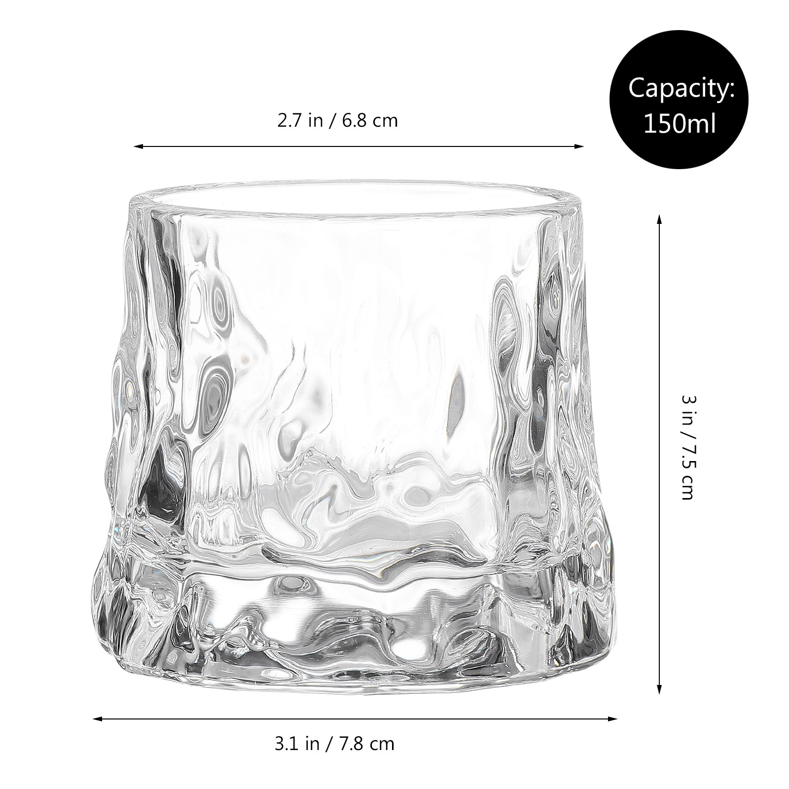 1Pcs Hammered Wine Glass Cup P - Wine In Beer Glass ulasan dan harga