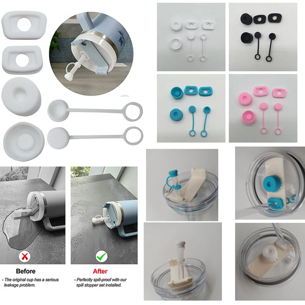 Silicone Spill Proof Stopper S - Bottle Stopper Set ulasan dan harga